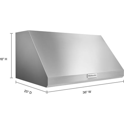 KitchenAid Range Hood (KVWC906KSS) - Stainless Steel