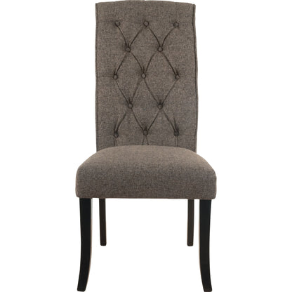 Tripton Side Chair - Graphite - (D530-02)