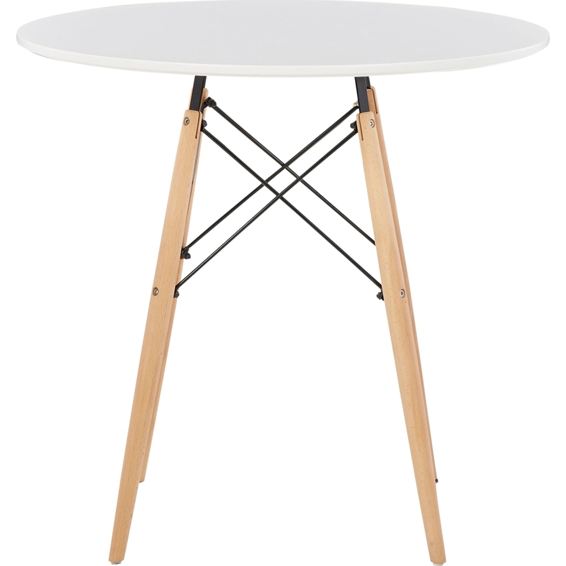 Jaspeni Table - White/Natural - (D200-14)