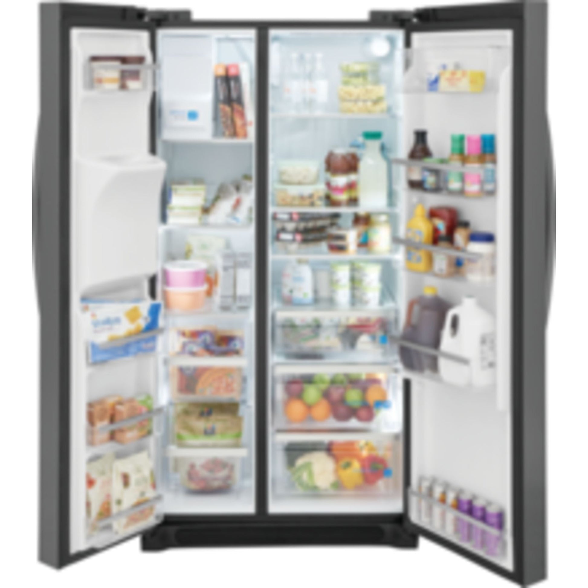 Frigidaire Gallery Side x Side Fridge (GRSC2352AD) - Black Stainless