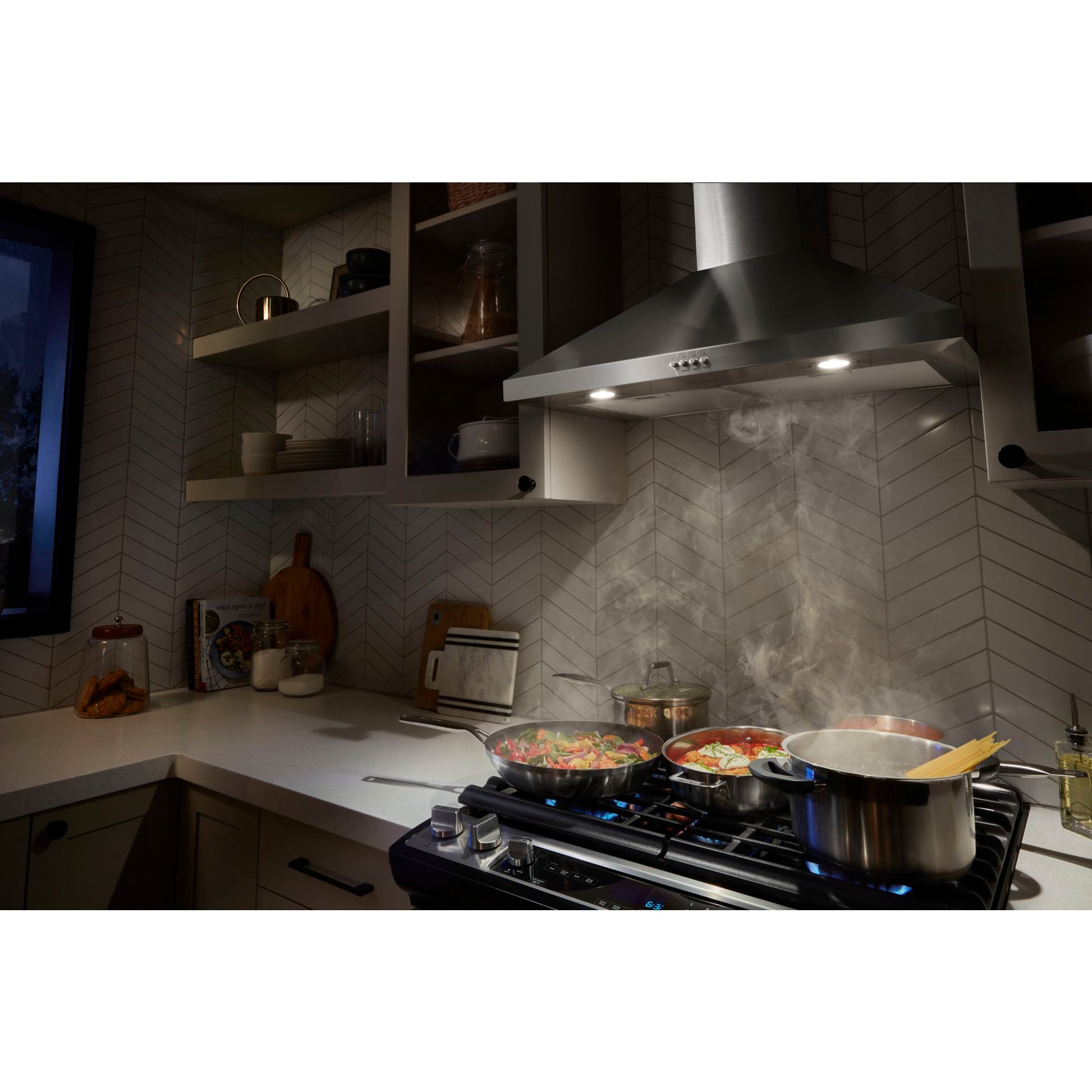 Whirlpool Range Hood (WVW53UC6LS) - Stainless Steel