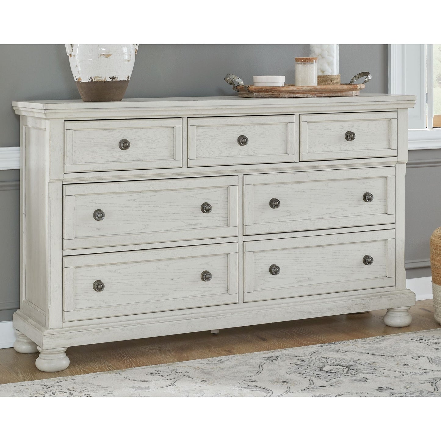 Robbinsdale Dresser - Antique White