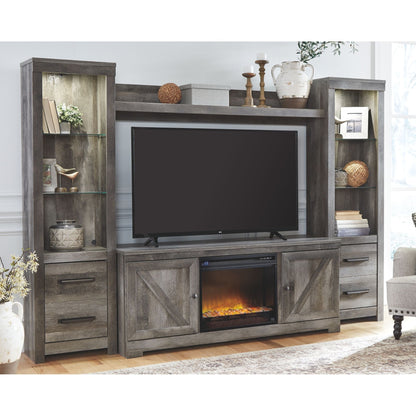 Wynnlow Entertainment / Fireplace - Gray