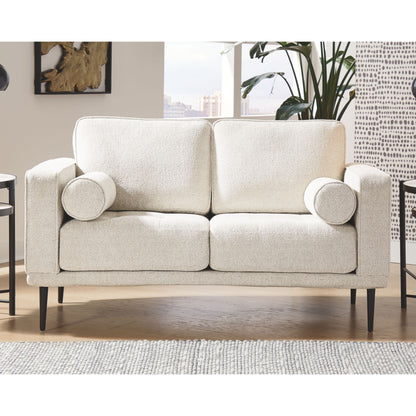 Caladeron Loveseat - White