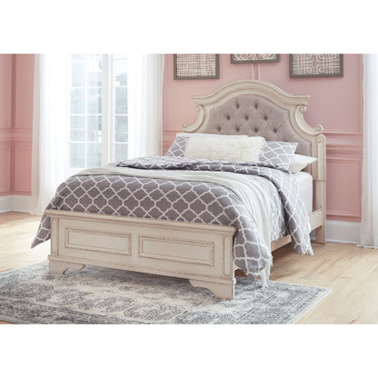 Realyn 3 Piece Full Bed - Chipped White