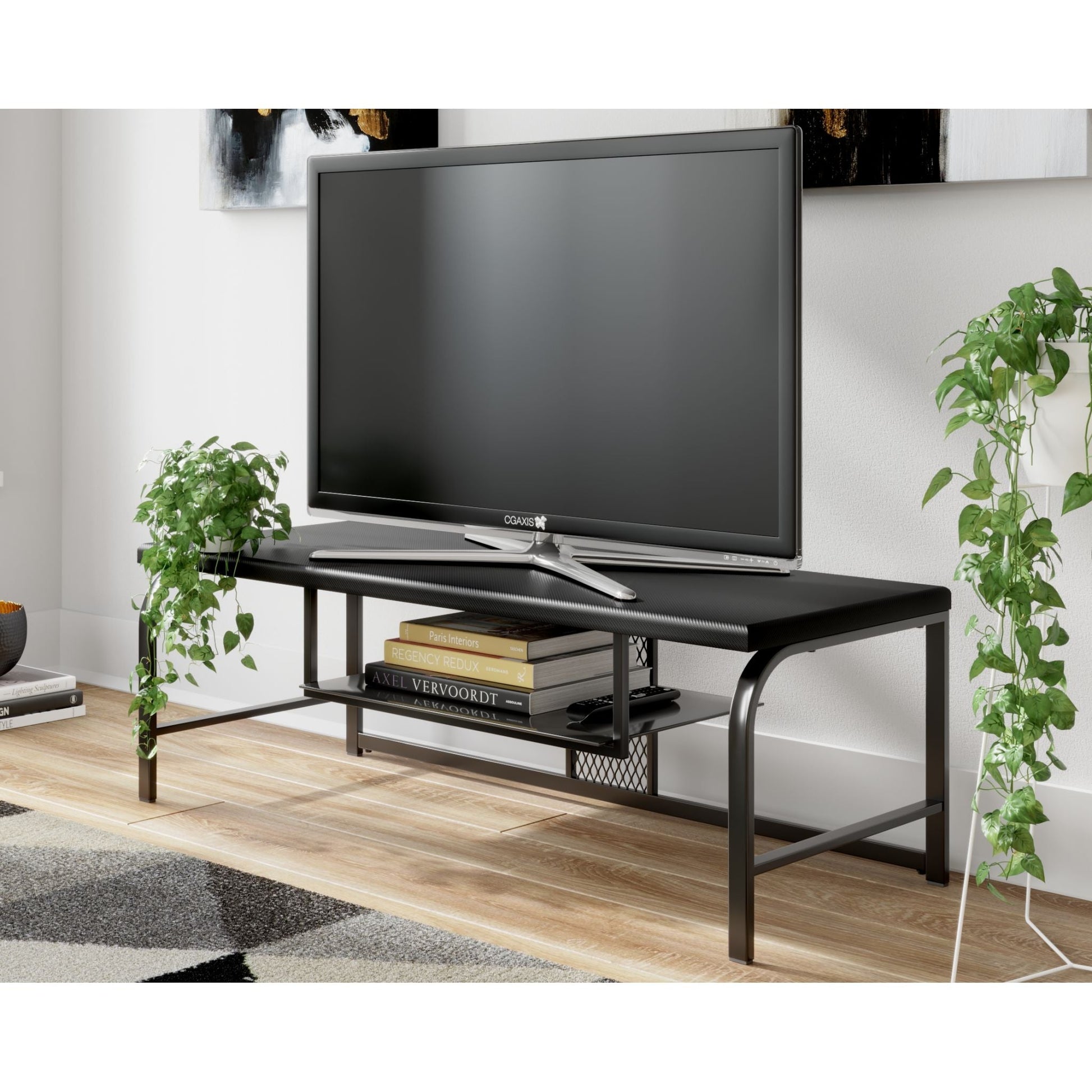 Lynxtyn TV Stand - Black