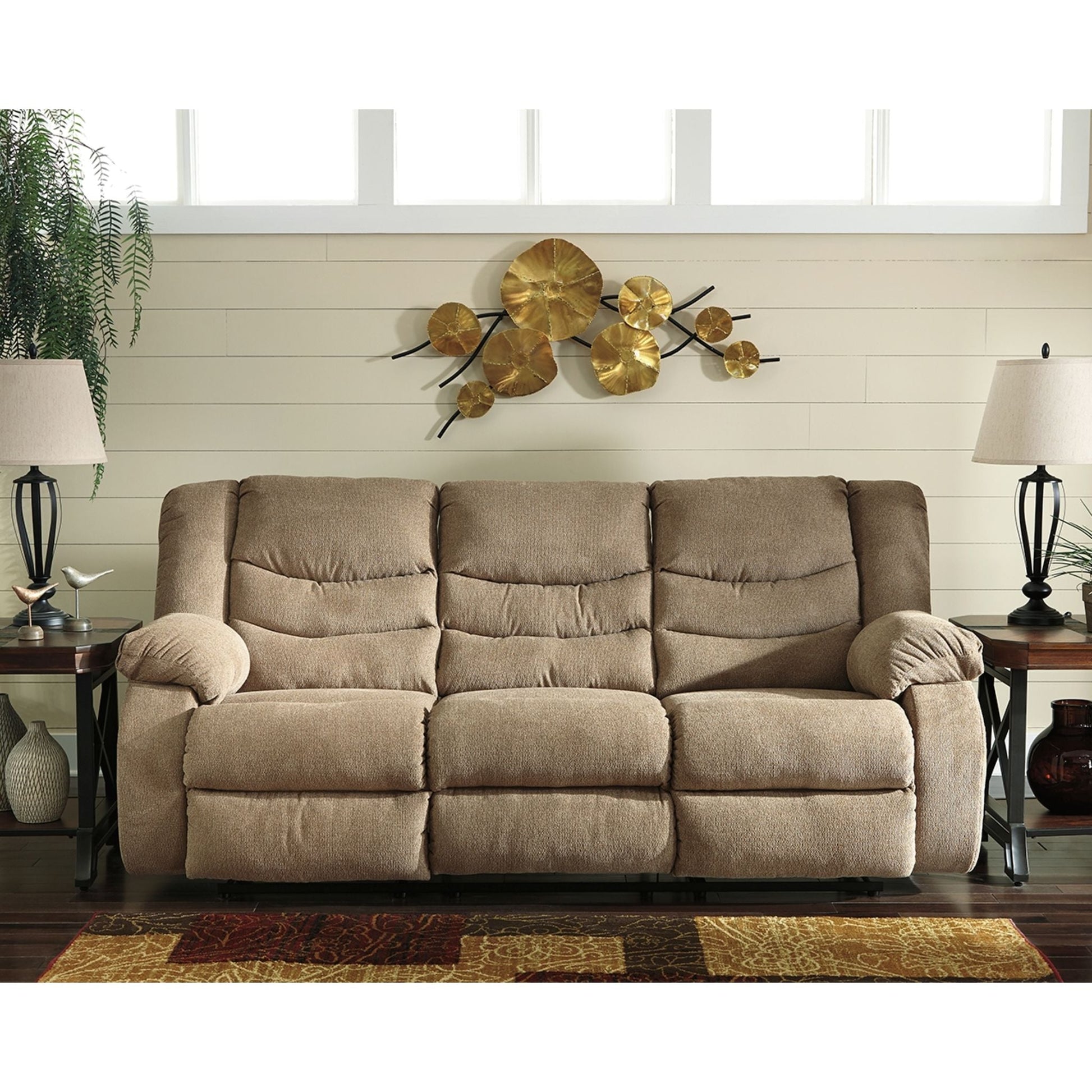 Tulen Reclining Sofa - Grey