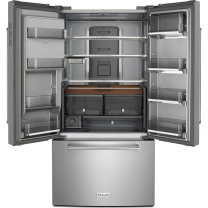 KitchenAid French Door Fridge (KRFC704FPS) - Stainless Steel