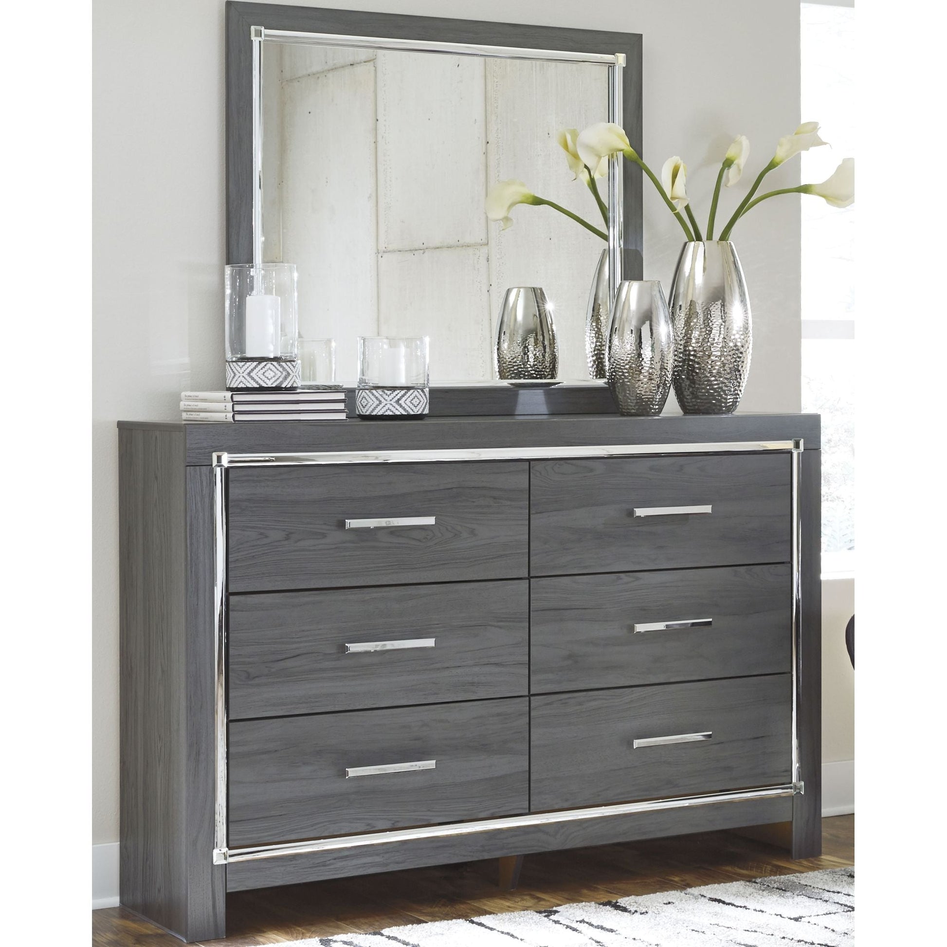 Lodanna 5 Piece Bedroom Package - Gray