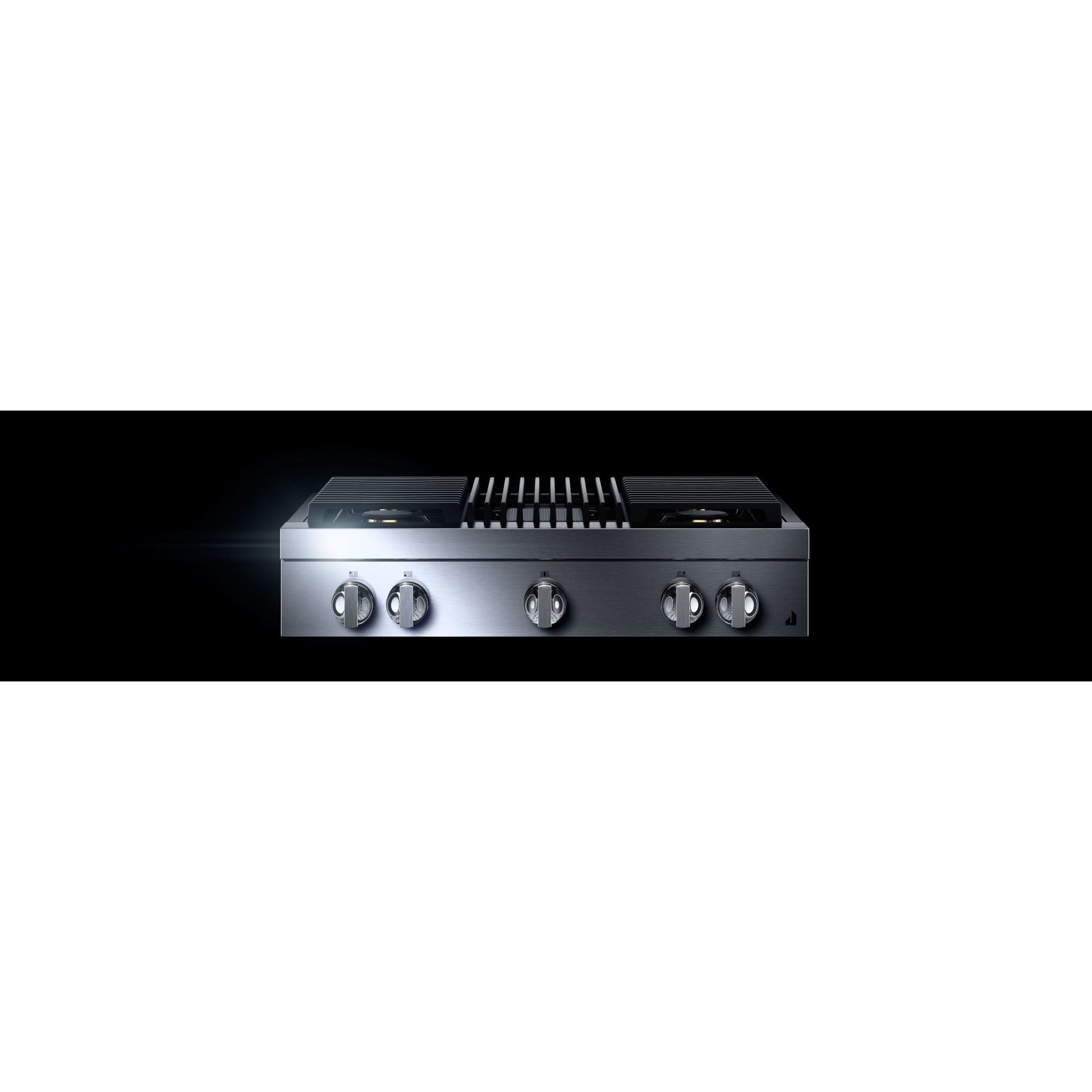 JennAir 36" Gas Cooktop (JGCP636HM) - Floating Glass Black