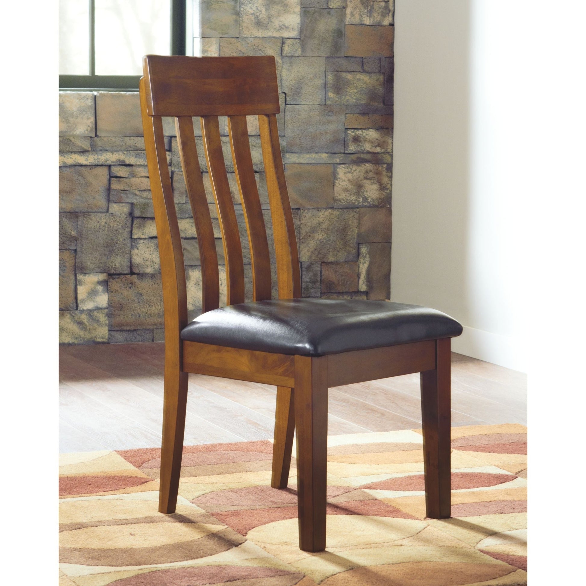 Haddigan 2 Dining Chairs - Medium Brown - (PKG000155)