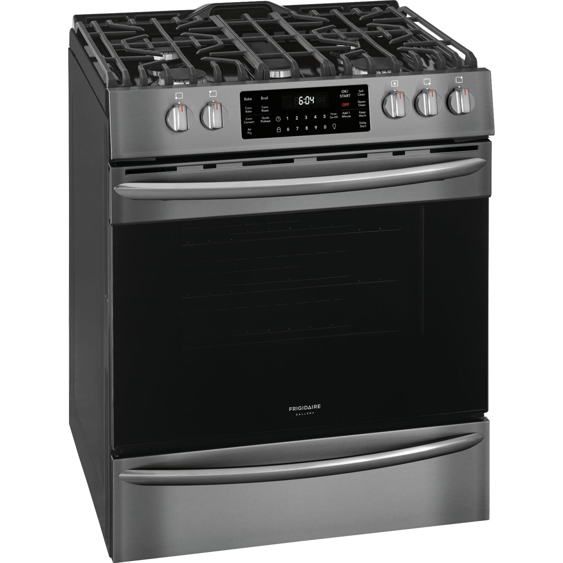 Frigidaire Gallery Gas Range (FGGH3047VD) - Black Stainless