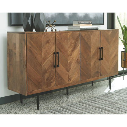 Prattville Accent Cabinet - Brown