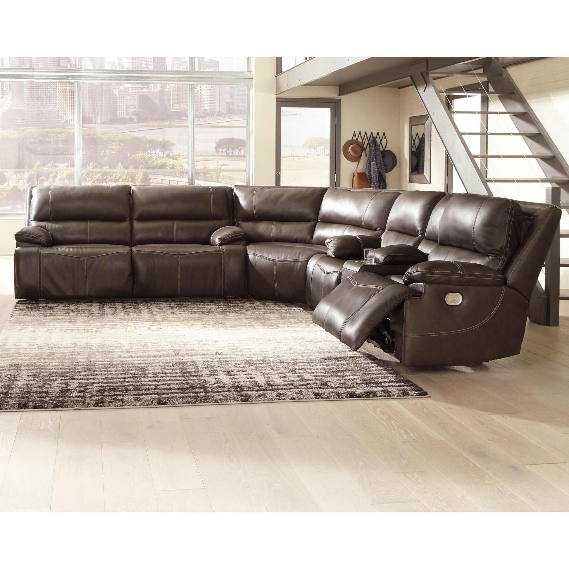 Ricmen 3 Piece Power Sectional