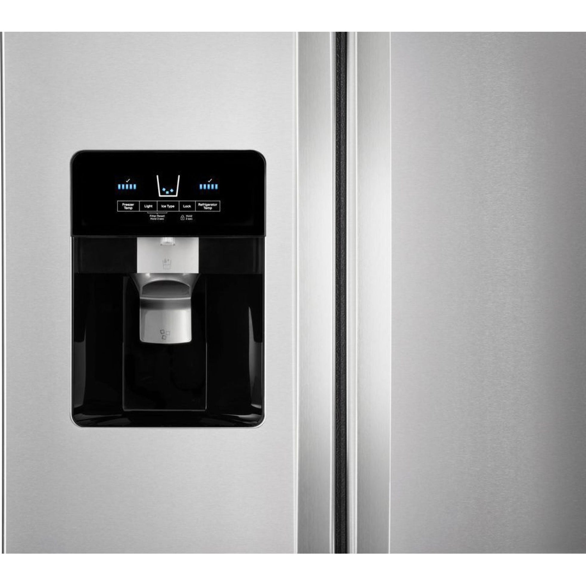 Whirlpool Side x Side Fridge (WRS321SDHW) - White