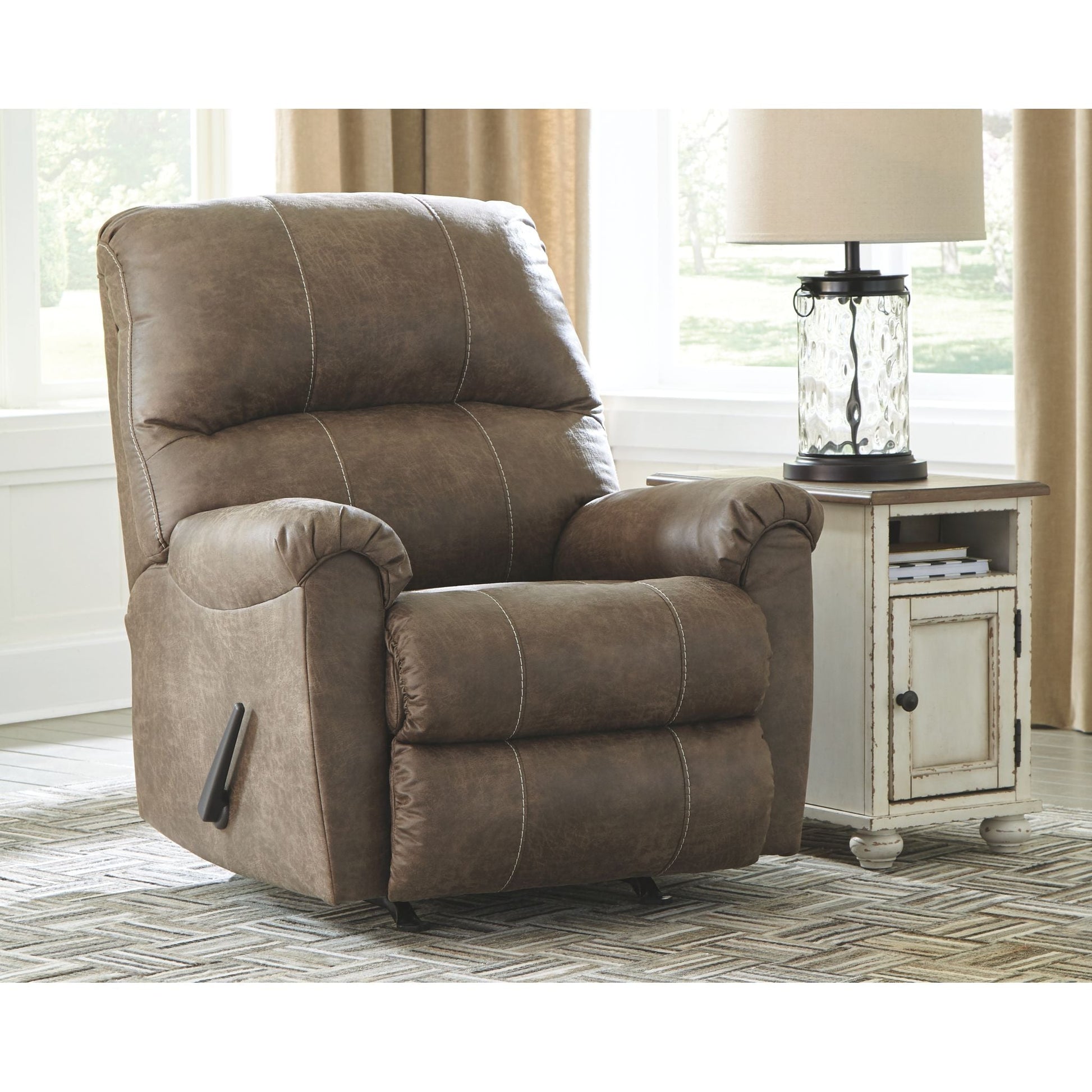 Segburg Rocker Recliner - Driftwood