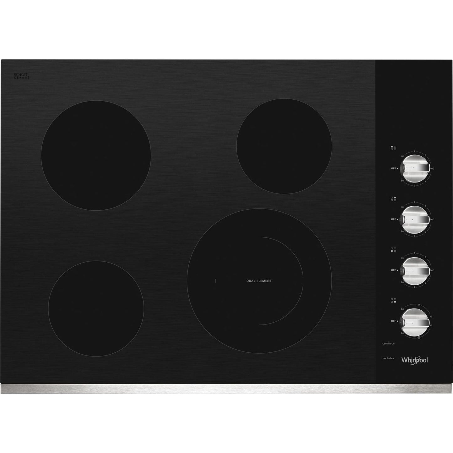 Whirlpool 30" Cooktop (WCE55US0HS) - Stainless Steel