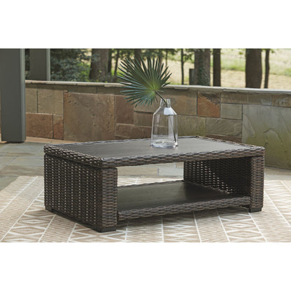 Outdoor Grasson Lane 3 Piece Package Brown/Blue