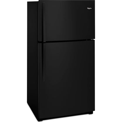 Whirlpool Top Mount Fridge (WRT541SZDB) - Black