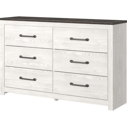 Gerridan Dresser - White/Gray