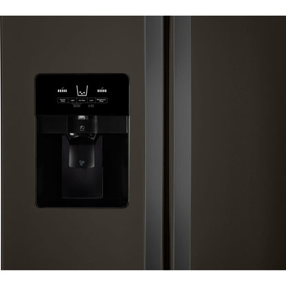 Whirlpool Side x Side Fridge (WRS325SDHV) - Black Stainless