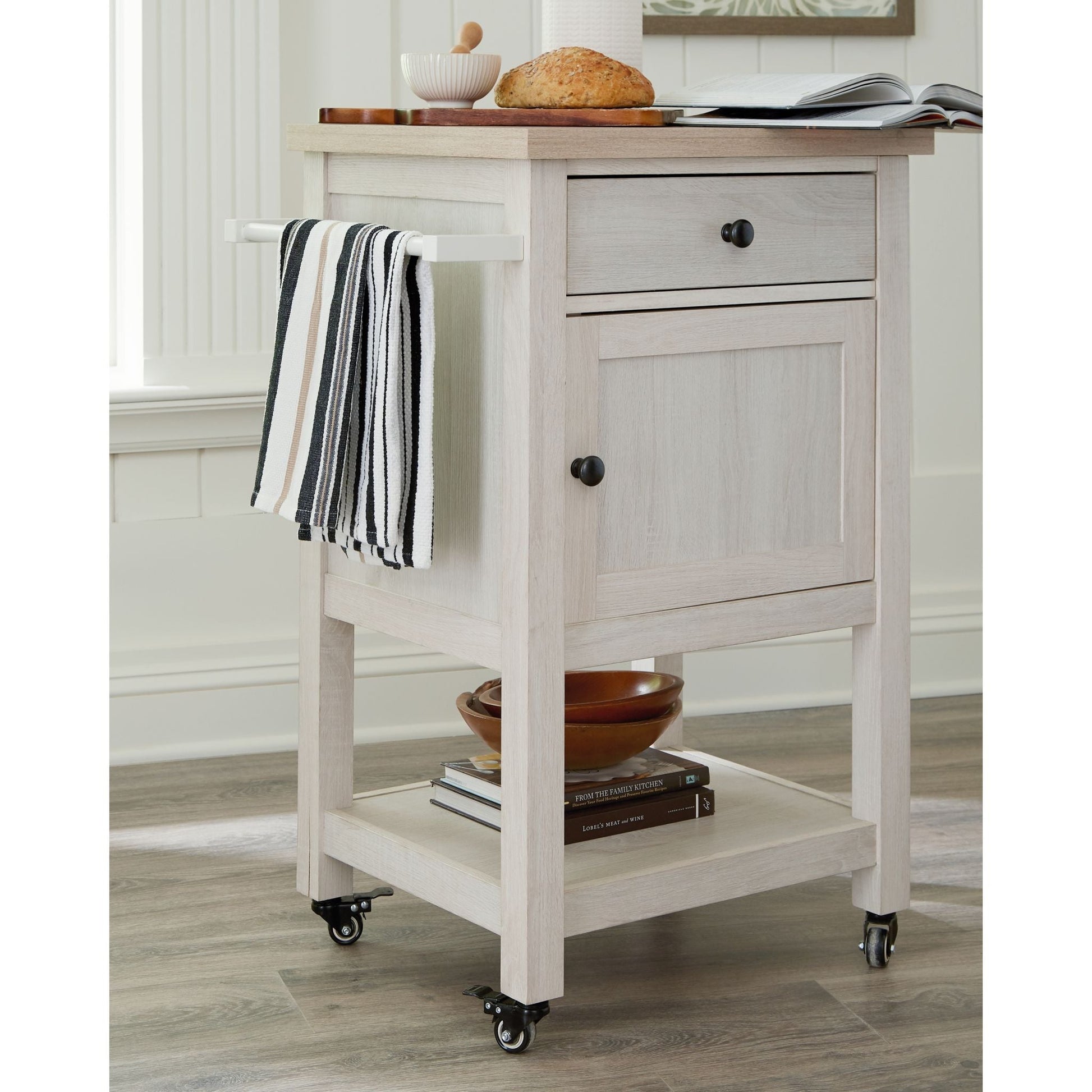 Boderidge Bar Unit - Antique White