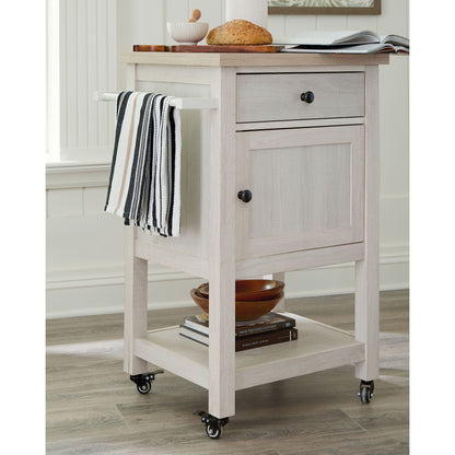 Boderidge Bar Unit - Antique White