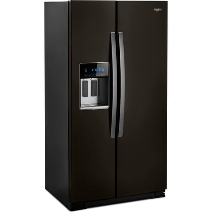 Whirlpool Side x Side Fridge (WRS571CIHV) - Black Stainless