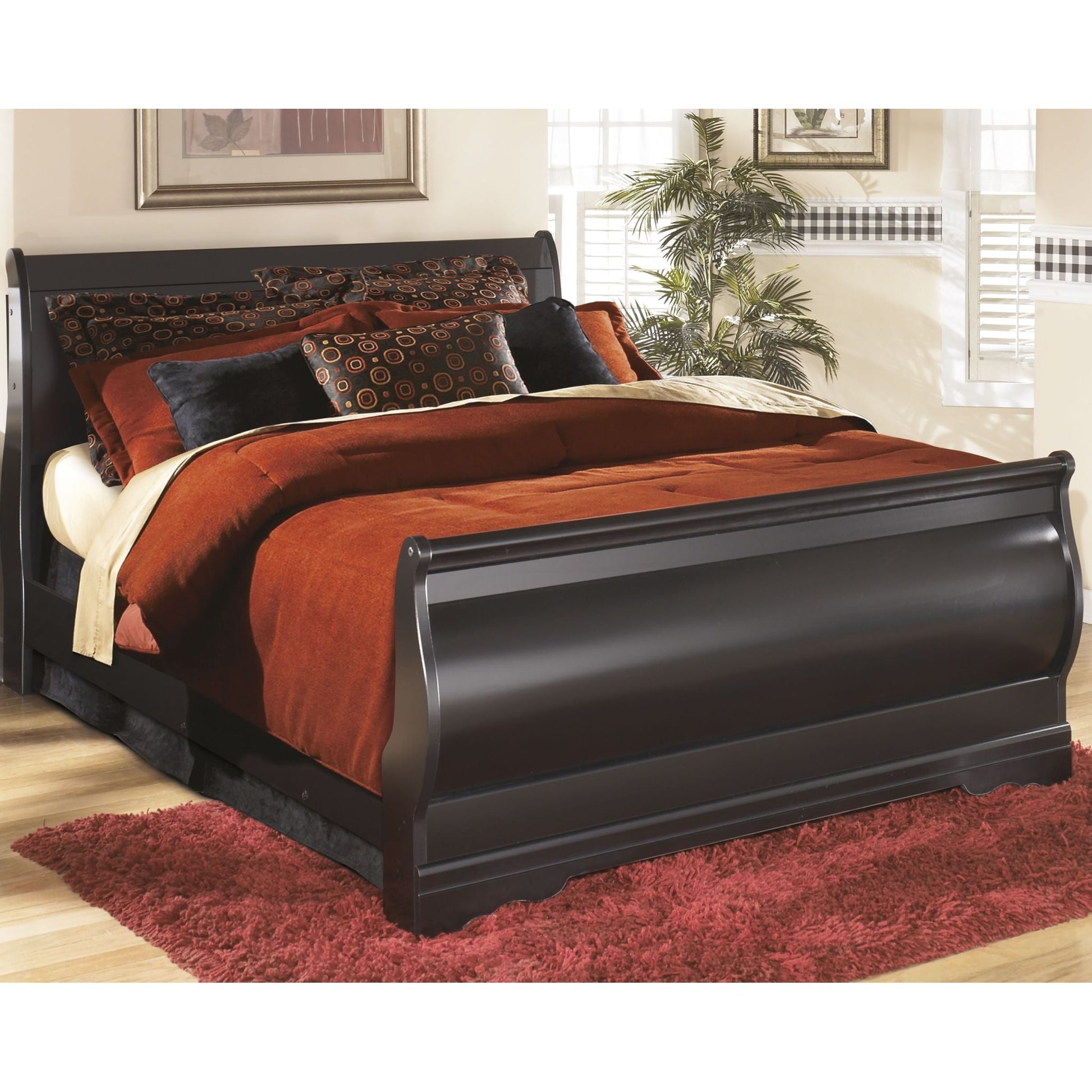 Huey Vineyard 7 Piece Bedroom Package - Black