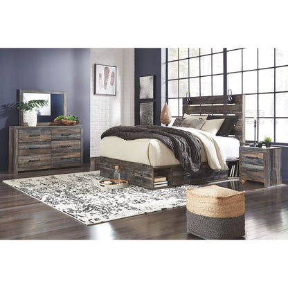 Drystan 5 Piece King Bedroom - Multi