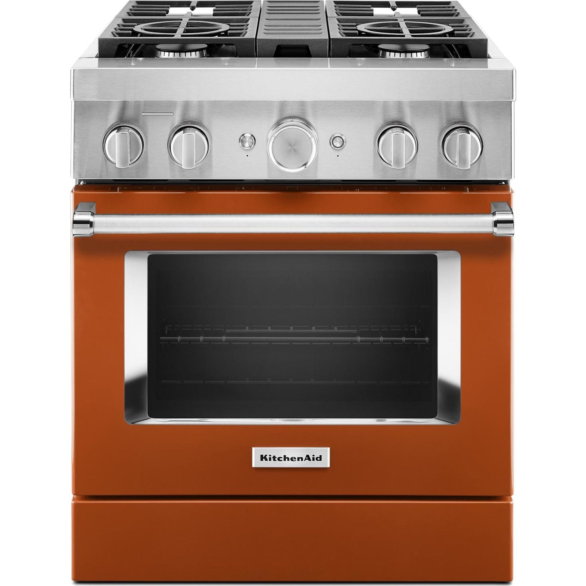 KitchenAid Dual Fuel Range (KFDC500JSC) - Scorched Orange