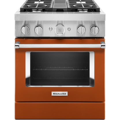 KitchenAid Dual Fuel Range (KFDC500JSC) - Scorched Orange