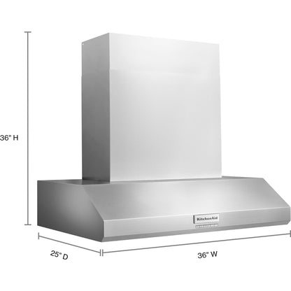 KitchenAid Range Hood (KVWC956KSS) - Stainless Steel
