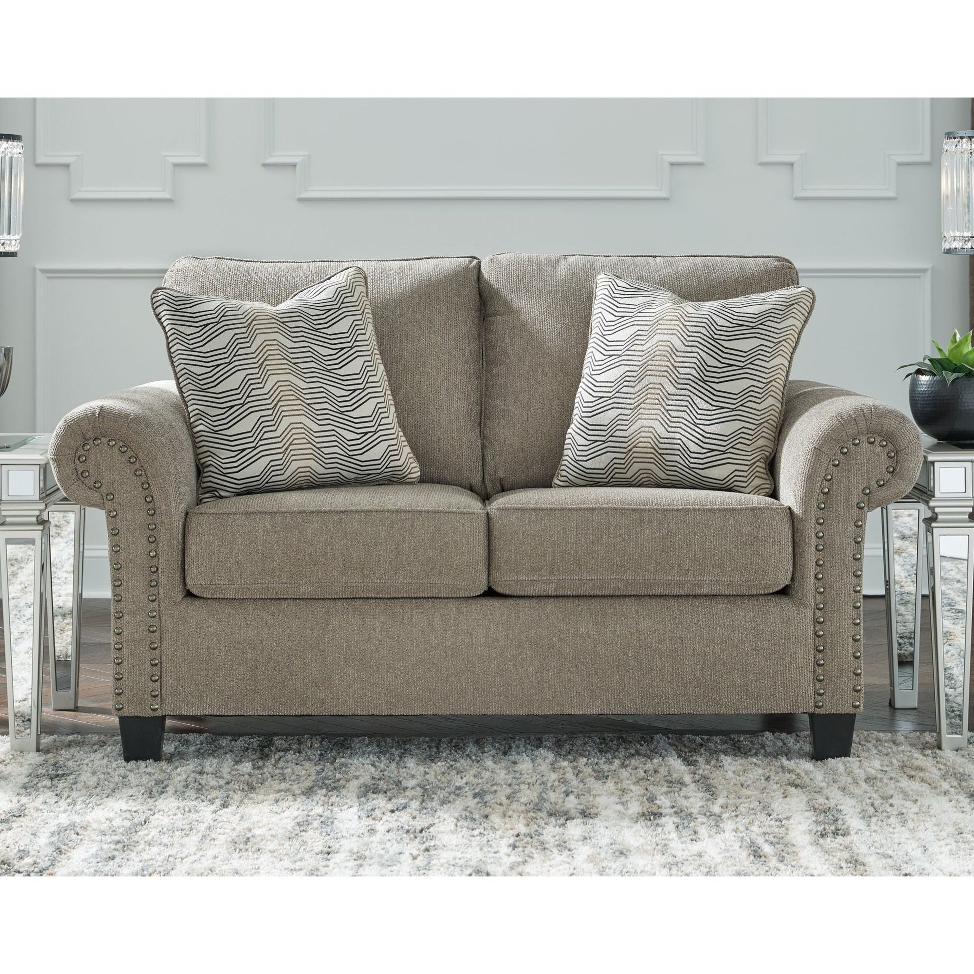 Shewsbury Loveseat - Pewter