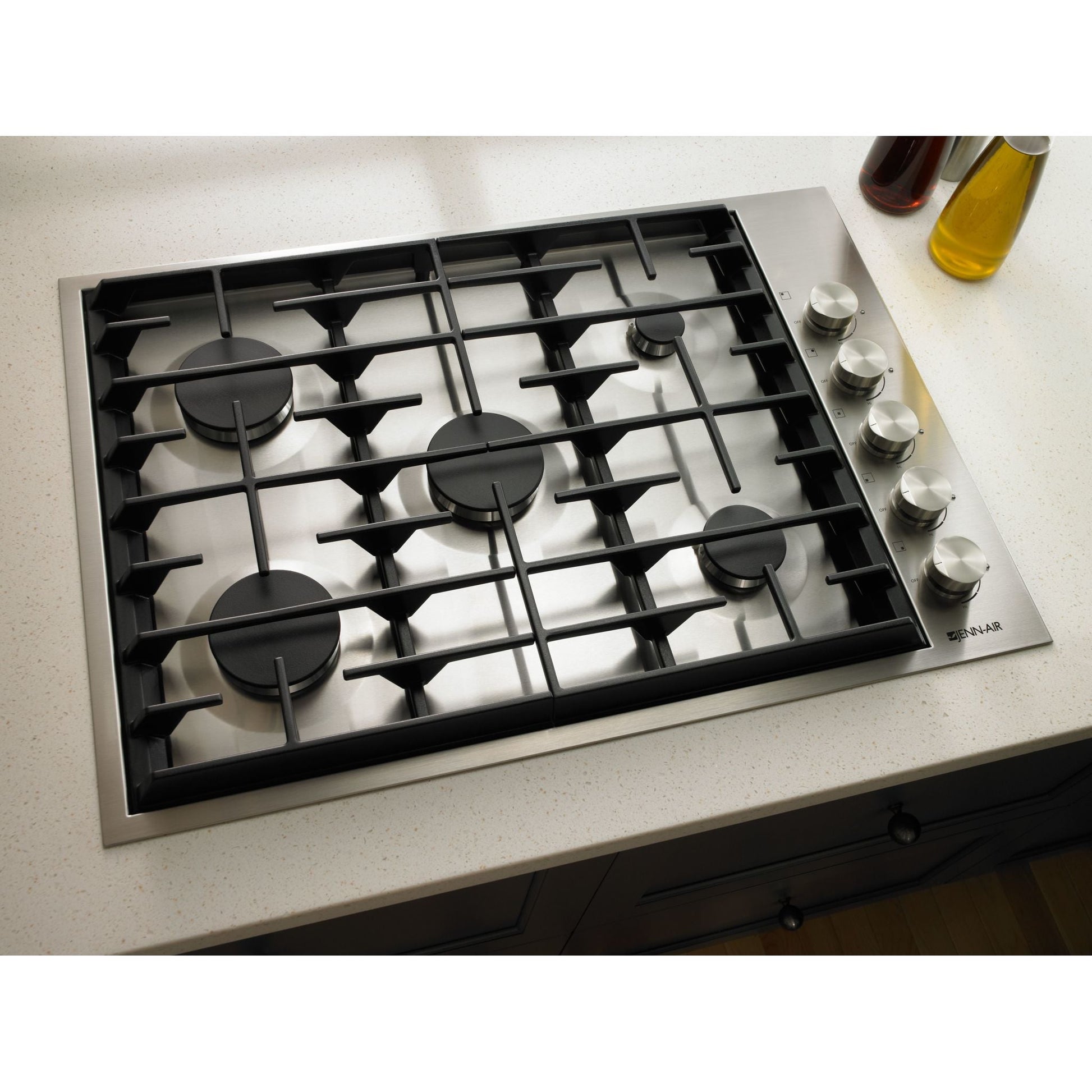JennAir 30" Gas Cooktop (JGC7530BS) - Stainless Steel