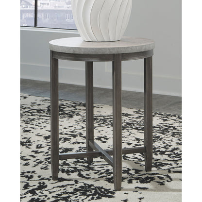 Shybourne End Table - Light Gray