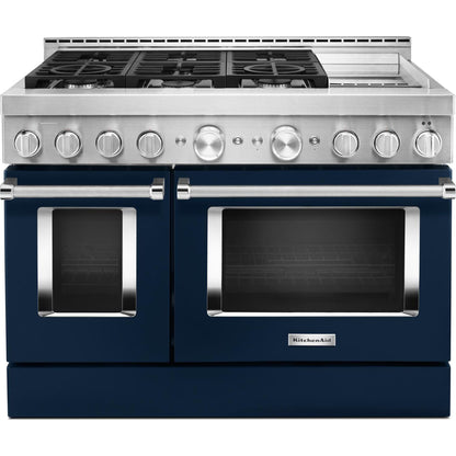 KitchenAid Gas Range (KFGC558JIB) - Ink Blue