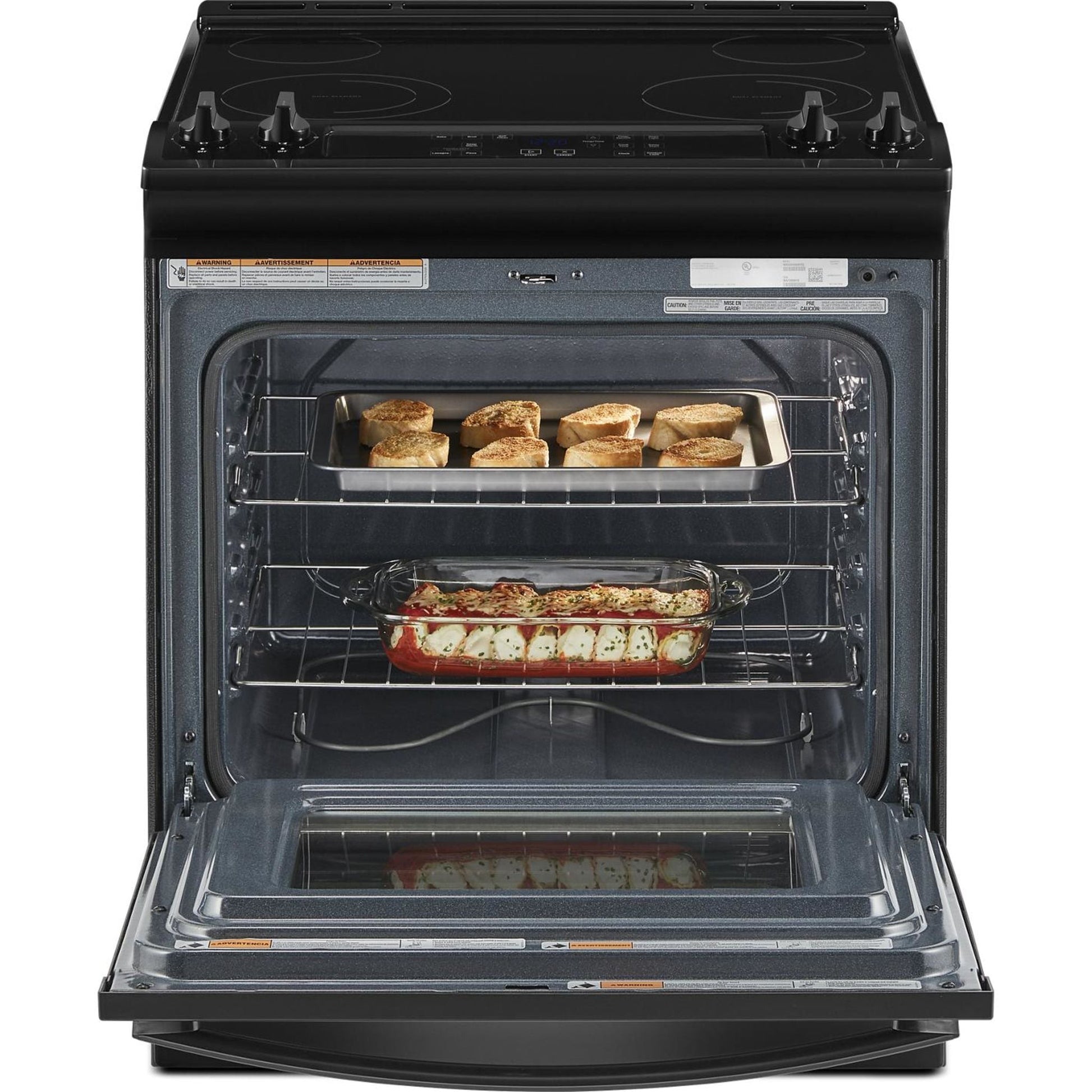 Whirlpool Electric Range (YWEE515S0LB) - Black