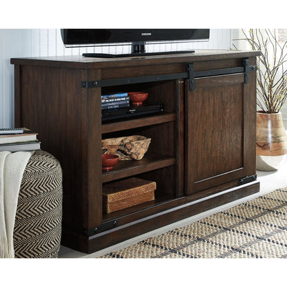 Budmore TV Stand - Rustic Brown