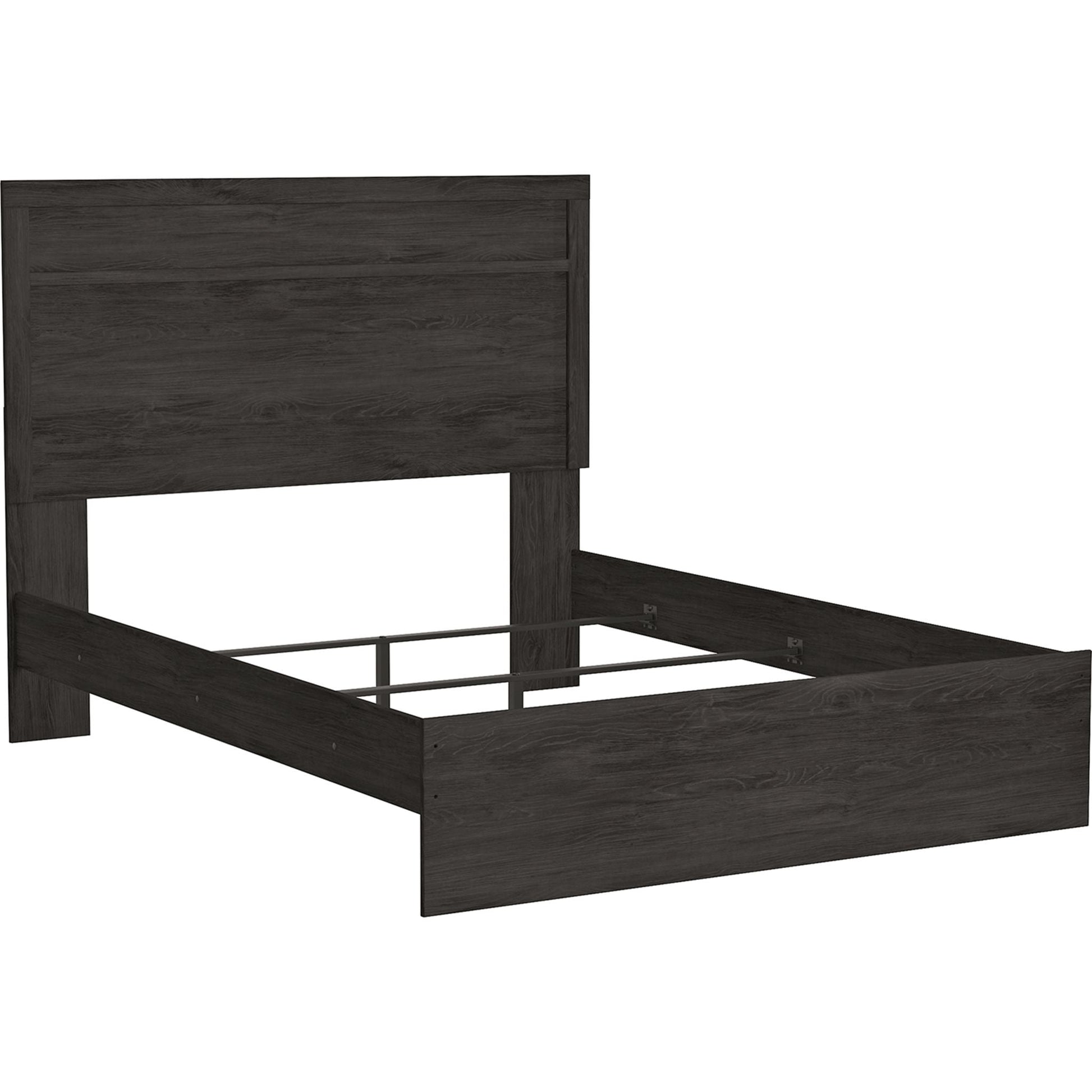 Belachime 3 Piece Queen Panel Bed - Black