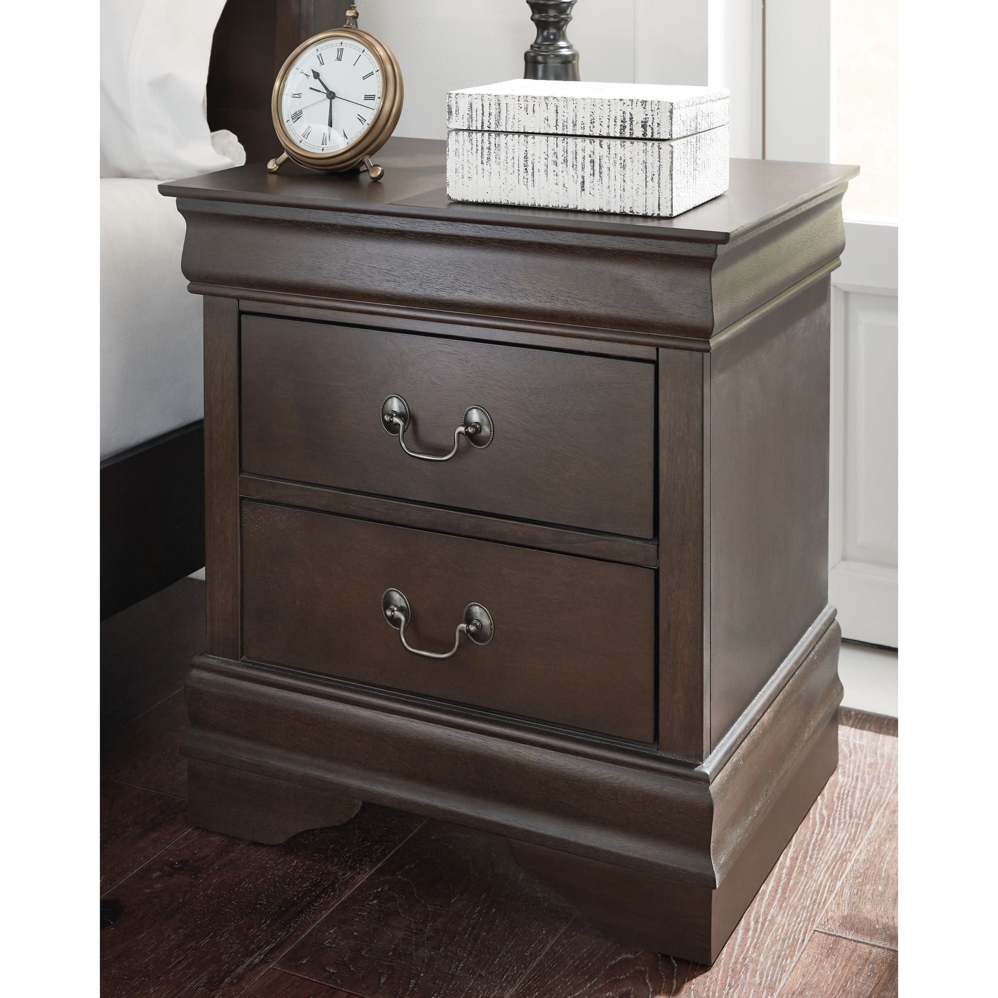 Leewarden Nightstand - Dark Brown