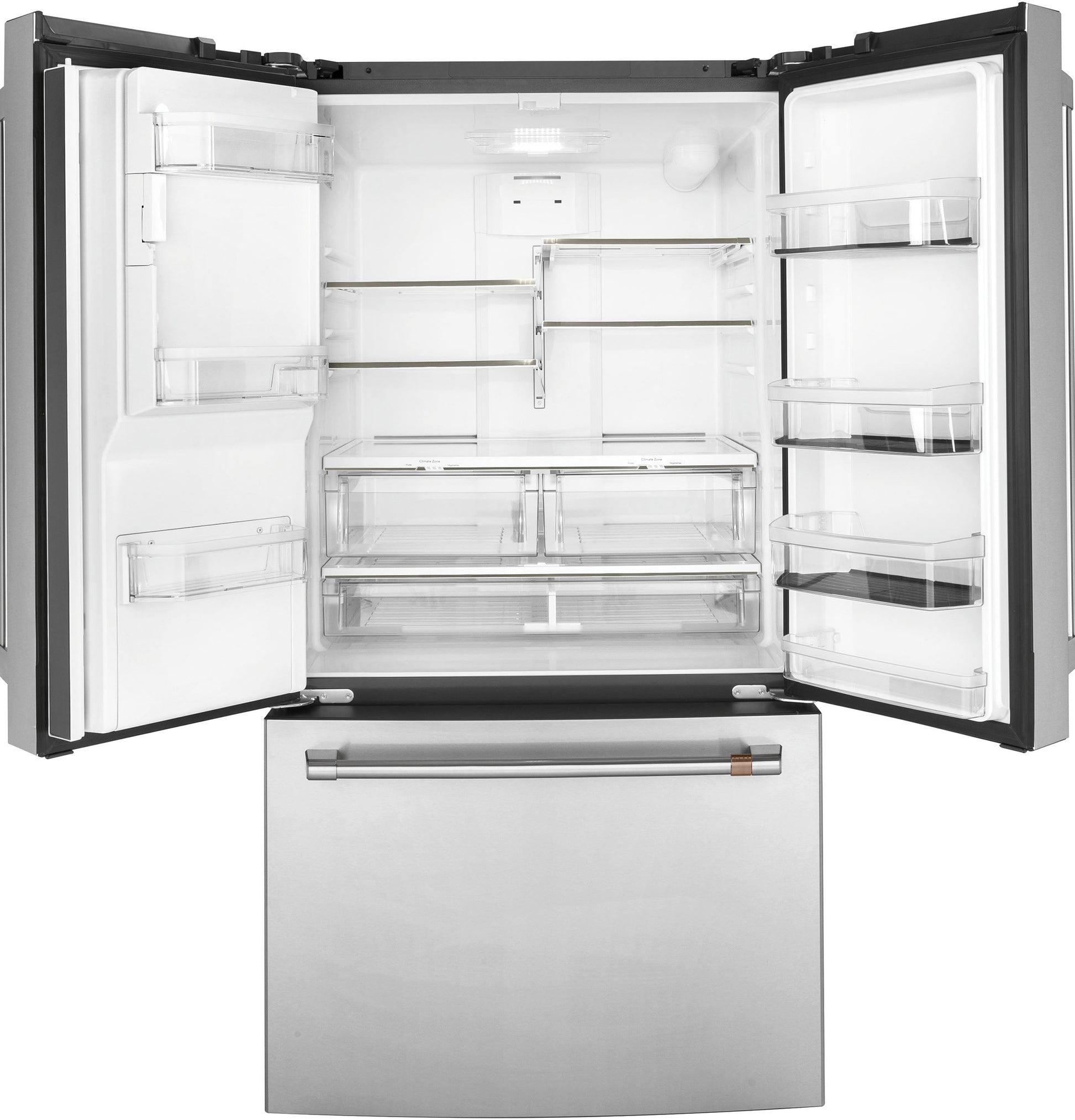 Café 25.6 Cu. Ft. French-Door Refrigerator Stainless Steel - CFE26KP2NS1