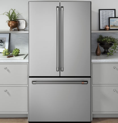 Café 23.1 Cu. Ft. Counter-Depth French-Door Refrigerator Stainless Steel - CWE23SP2MS1