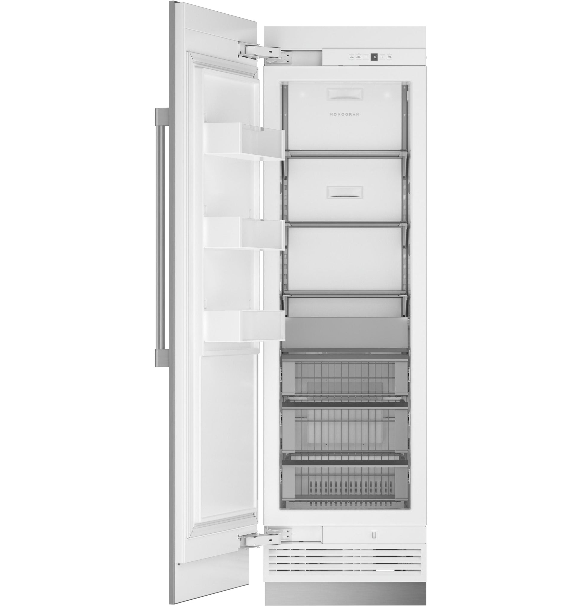 Monogram 24" Fully Integrated Column Freezer - ZIF241NPNII
