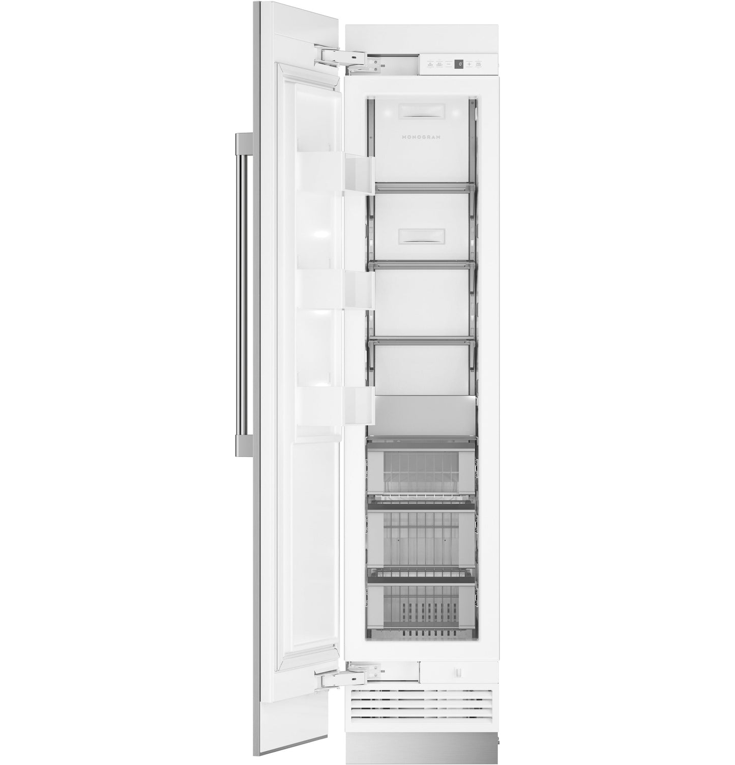Monogram 18" Fully Integrated Column Freezer - ZIF181NPNII