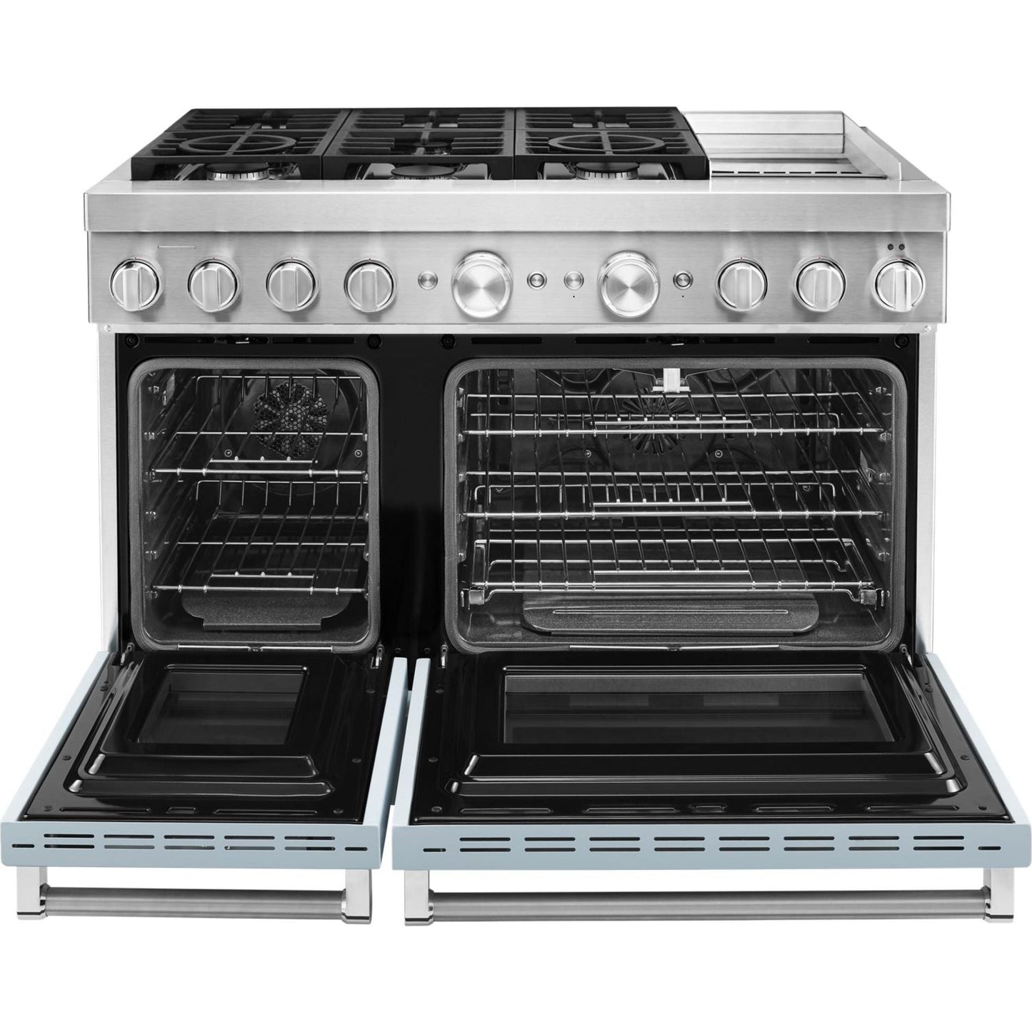KitchenAid Dual Fuel Range (KFDC558JMB) - Misty Blue