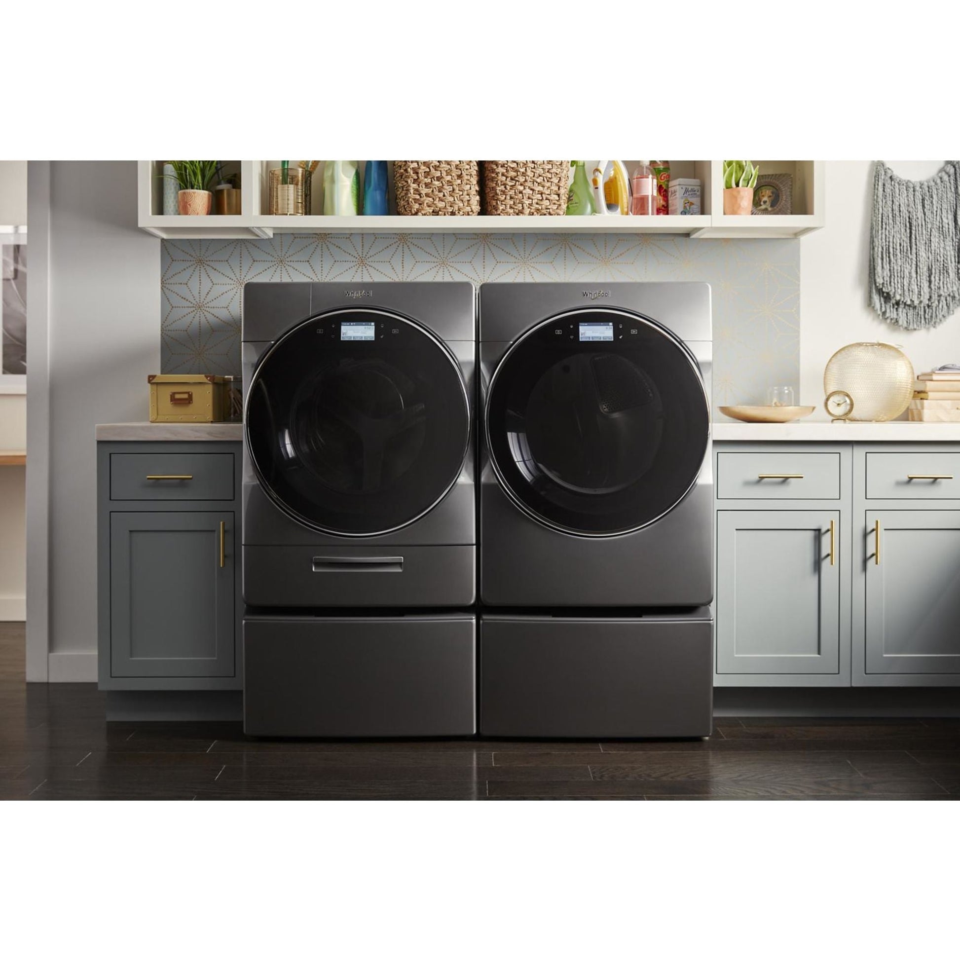 Whirlpool Front Load Washer (WFW9620HC) - Chrome Shadow