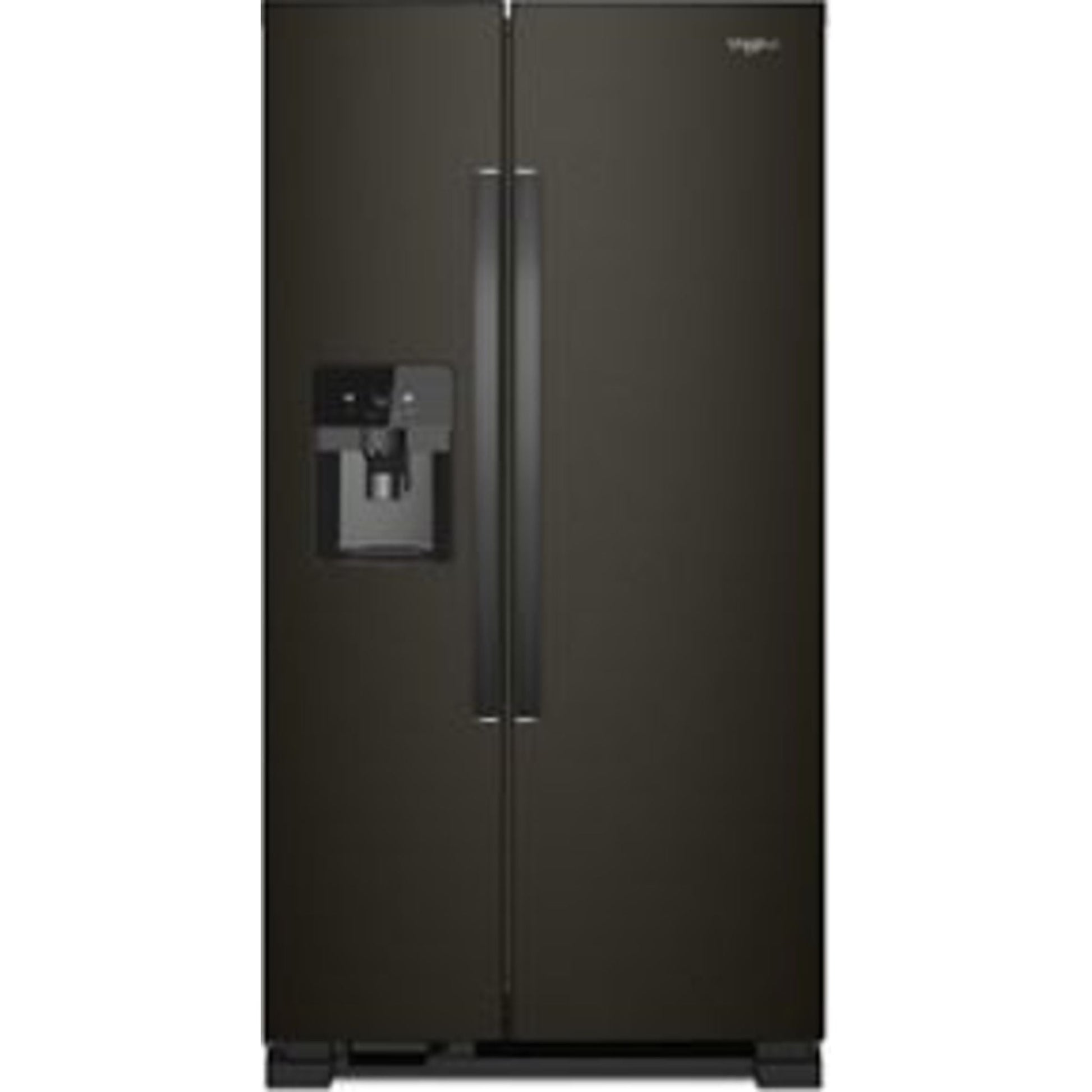 Whirlpool Side x Side Fridge (WRS325SDHV) - Black Stainless