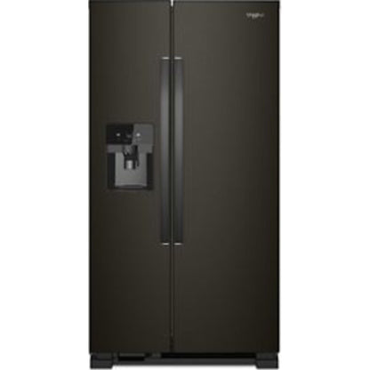 Whirlpool Side x Side Fridge (WRS325SDHV) - Black Stainless