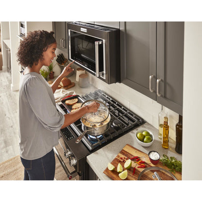 KitchenAid Gas Range (KSGG700EBS) - Black Stainless Steel